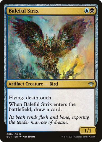 Baleful Strix [Archenemy: Nicol Bolas], MTG Single - Gamers Grove