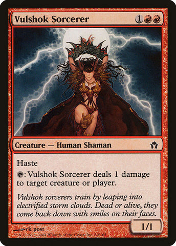 Vulshok Sorcerer [Fifth Dawn], MTG Single - Gamers Grove