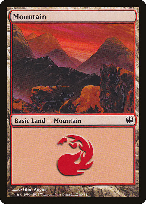 Mountain [Duel Decks: Knights vs. Dragons], MTG Single - Gamers Grove