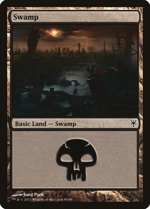 Swamp [Duel Decks: Sorin vs. Tibalt], MTG Single - Gamers Grove