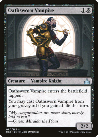 Oathsworn Vampire [Rivals of Ixalan], MTG Single - Gamers Grove