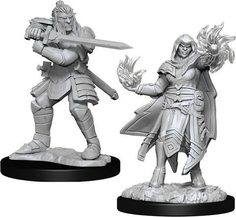 D&D Nolzur`s Marvelous Miniatures: Hobgoblin Fighter Male & Hobgoblin Wizard Female