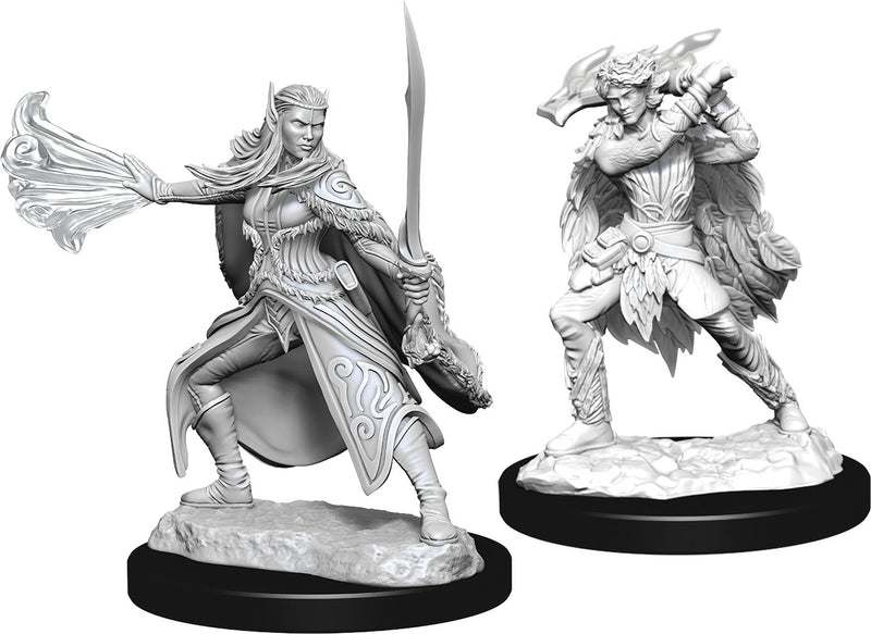 D&D Nolzur`s Marvelous Miniatures: Winter Eladrin & Spring Eladrin