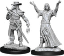 WizKids Deep Cuts Miniatures: Plague Doctory & Cultist