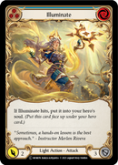 Illuminate (Blue) (Rainbow Foil) [U-MON074-RF] Unlimited Edition Rainbow Foil