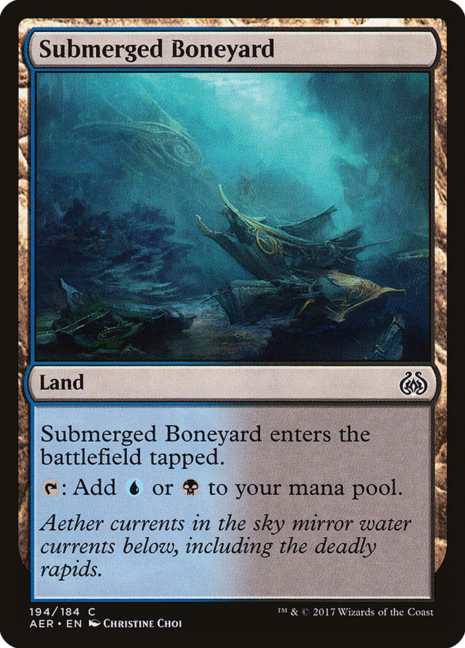 Submerged Boneyard [Aether Revolt], MTG Single - Gamers Grove
