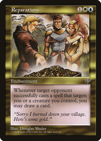 Reparations [Mirage], MTG Single - Gamers Grove