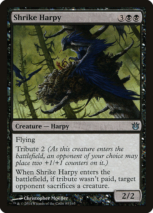Shrike Harpy [Born of the Gods], MTG Single - Gamers Grove