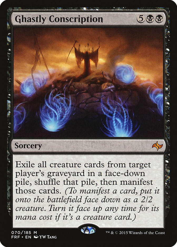 Ghastly Conscription [Fate Reforged], MTG Single - Gamers Grove