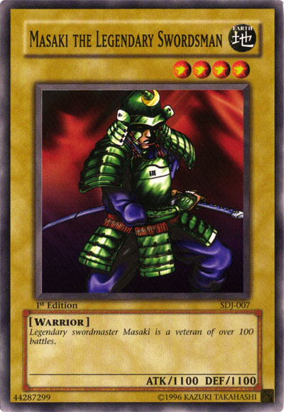 Masaki the Legendary Swordsman [SDJ-007] Common