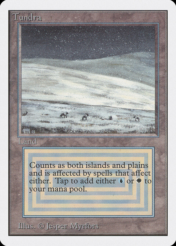 Tundra [Unlimited Edition], MTG Single - Gamers Grove
