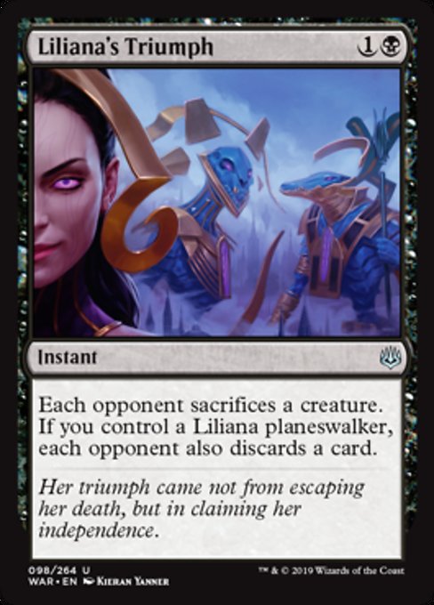 Liliana's Triumph [War of the Spark]