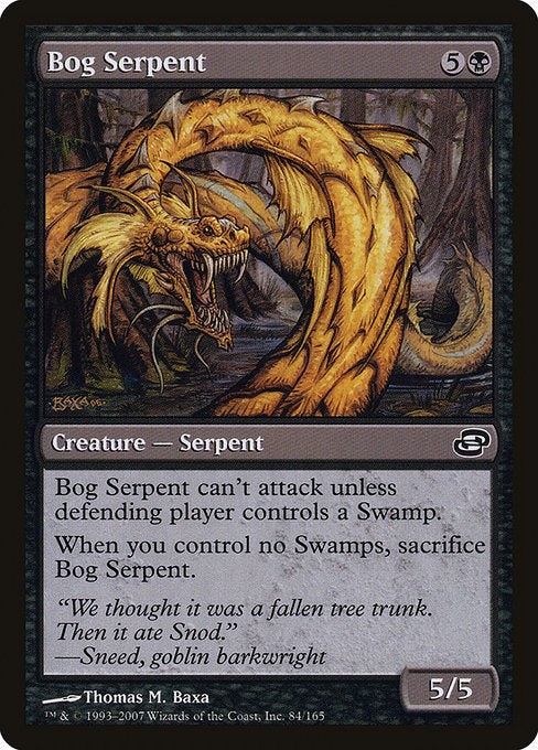 Bog Serpent [Planar Chaos], MTG Single - Gamers Grove
