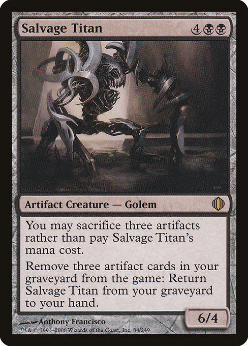 Salvage Titan [Shards of Alara], MTG Single - Gamers Grove