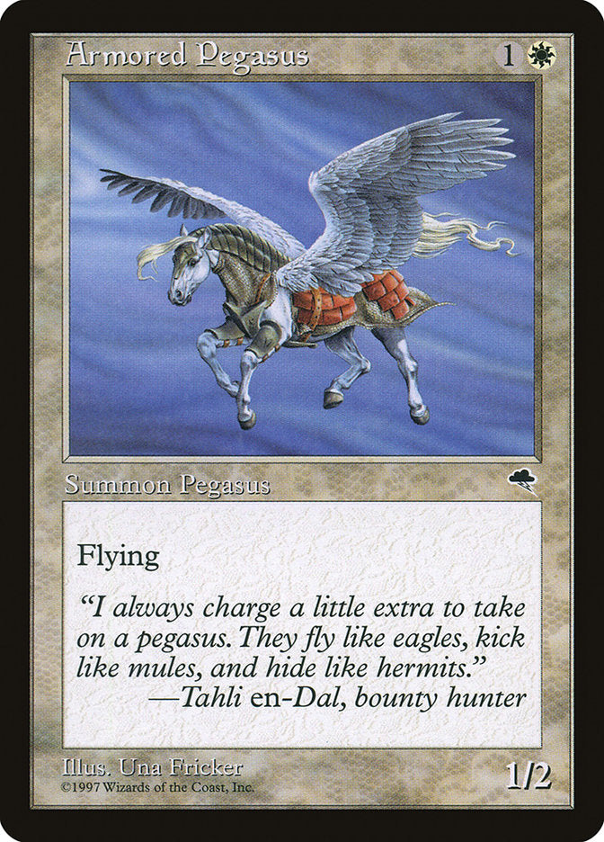Armored Pegasus [Tempest], MTG Single - Gamers Grove