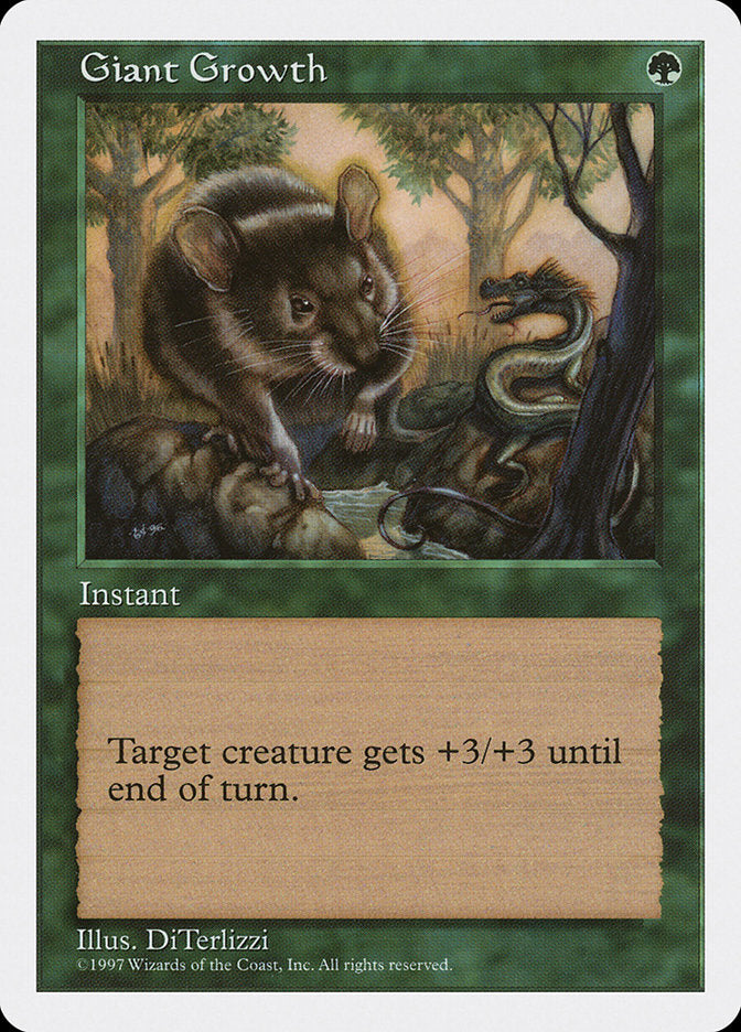 Giant Growth [Fifth Edition], MTG Single - Gamers Grove