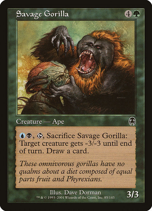 Savage Gorilla [Apocalypse], MTG Single - Gamers Grove
