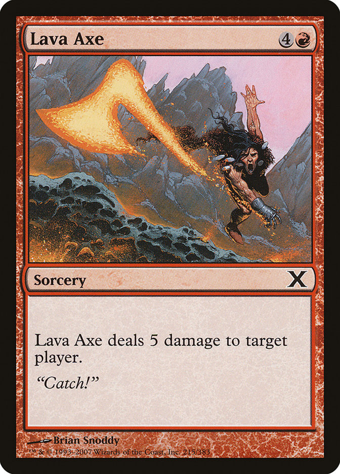 Lava Axe [Tenth Edition], MTG Single - Gamers Grove