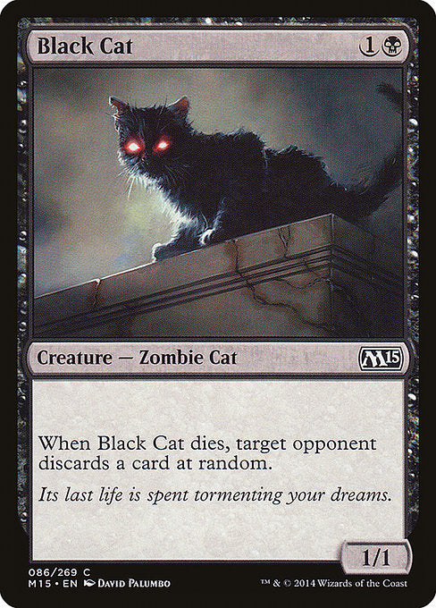 Black Cat [Magic 2015], MTG Single - Gamers Grove