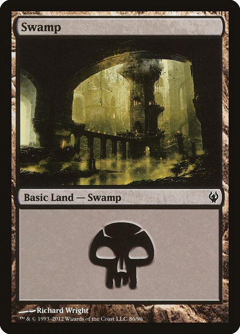 Swamp [Duel Decks: Izzet vs. Golgari], MTG Single - Gamers Grove