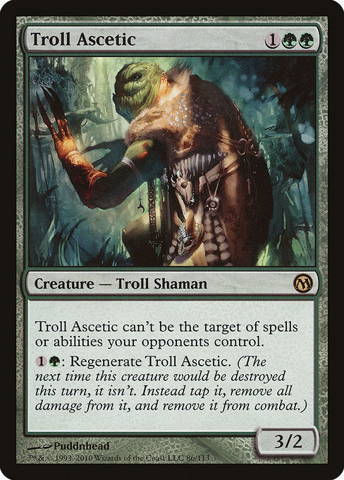 Troll Ascetic [Duels of the Planeswalkers], MTG Single - Gamers Grove