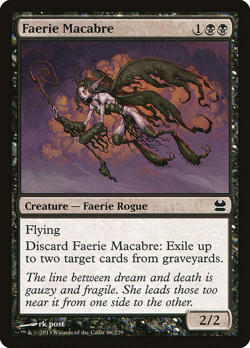 Faerie Macabre [Modern Masters], MTG Single - Gamers Grove