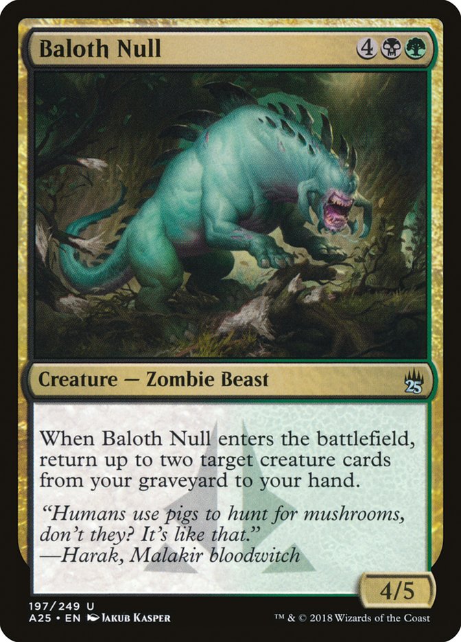Baloth Null [Masters 25], MTG Single - Gamers Grove