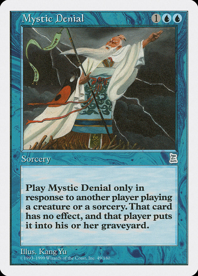 Mystic Denial [Portal Three Kingdoms], MTG Single - Gamers Grove