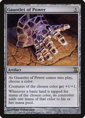 Gauntlet of Power [Time Spiral], MTG Single - Gamers Grove