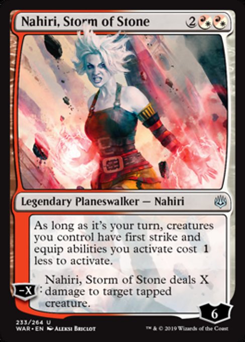 Nahiri, Storm of Stone [War of the Spark]