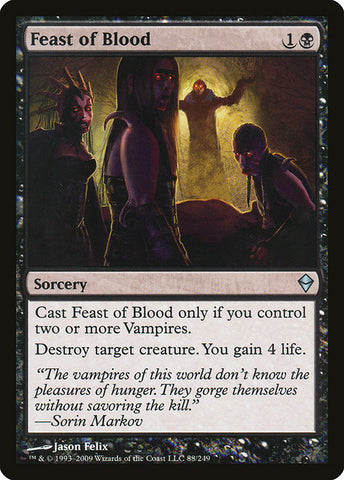 Feast of Blood [Zendikar], MTG Single - Gamers Grove