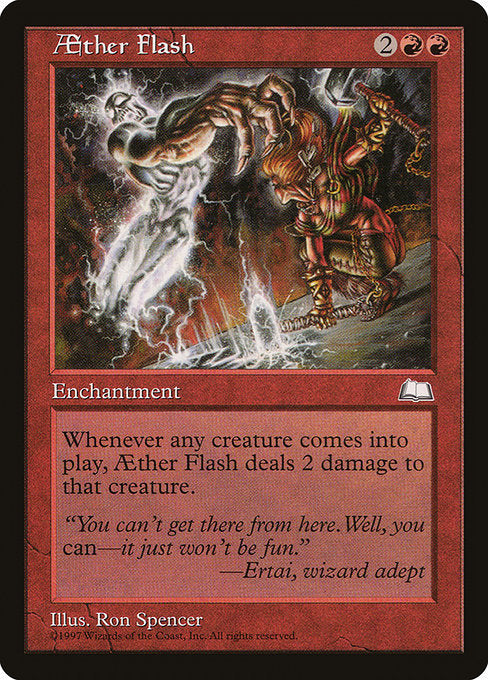 Aether Flash [Weatherlight], MTG Single - Gamers Grove