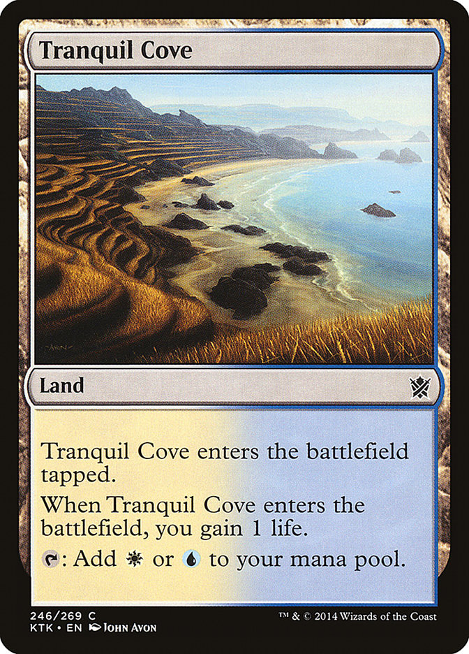 Tranquil Cove [Khans of Tarkir], MTG Single - Gamers Grove