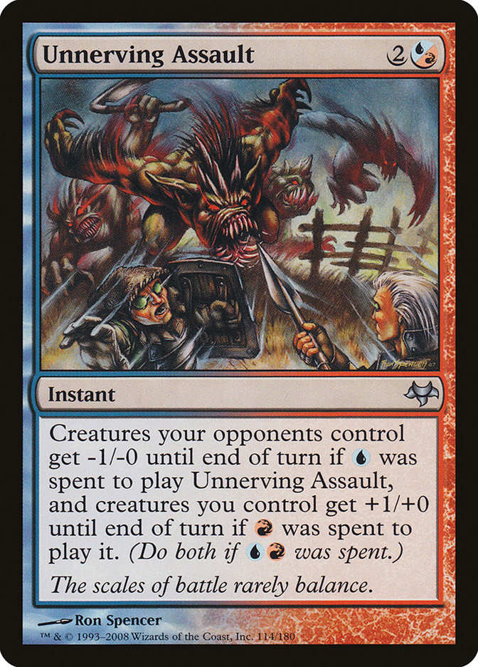 Unnerving Assault [Eventide], MTG Single - Gamers Grove