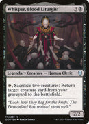 Whisper, Blood Liturgist [Dominaria], MTG Single - Gamers Grove