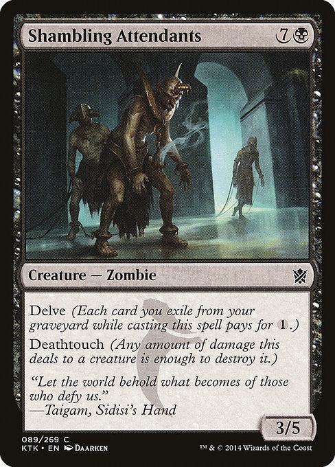 Shambling Attendants [Khans of Tarkir], MTG Single - Gamers Grove