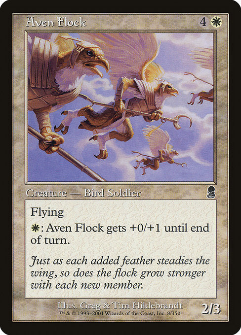 Aven Flock [Odyssey], MTG Single - Gamers Grove