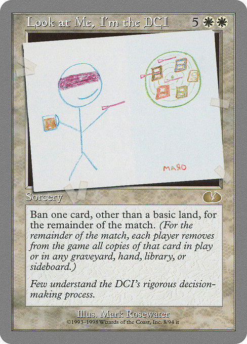 Look at Me, I'm the DCI [Unglued], MTG Single - Gamers Grove