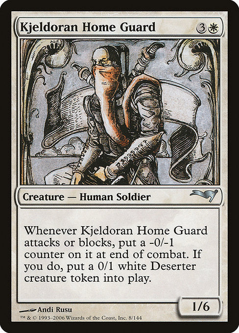 Kjeldoran Home Guard [Coldsnap Theme Decks], MTG Single - Gamers Grove
