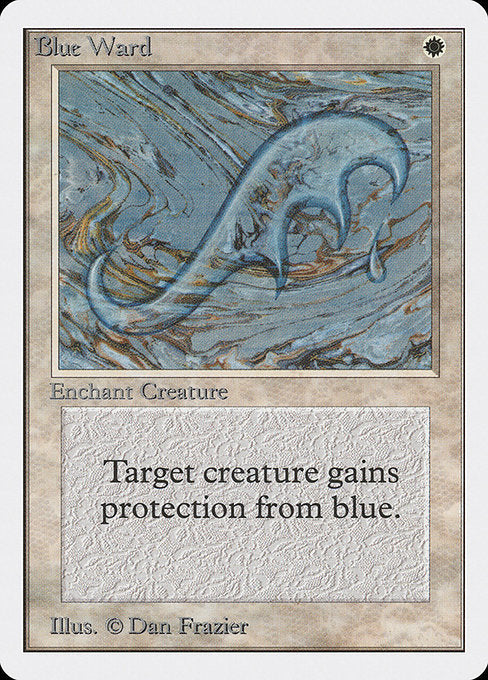 Blue Ward [Unlimited Edition], MTG Single - Gamers Grove