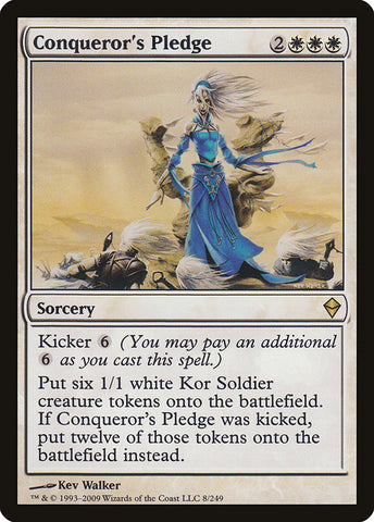 Conqueror's Pledge [Zendikar], MTG Single - Gamers Grove