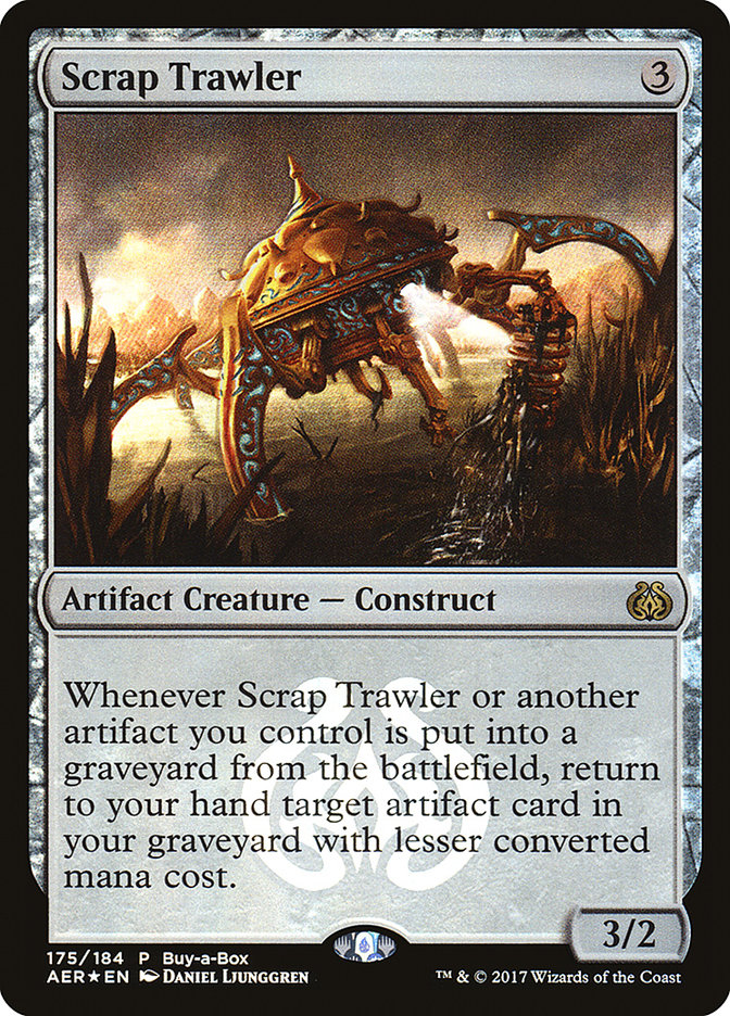 Scrap Trawler (Buy-A-Box) [Aether Revolt Promos], MTG Single - Gamers Grove