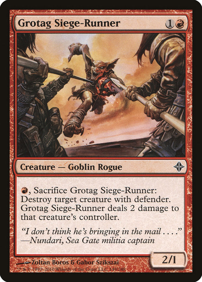 Grotag Siege-Runner [Rise of the Eldrazi], MTG Single - Gamers Grove