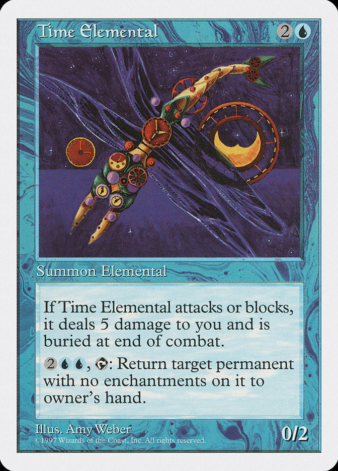 Time Elemental [Fifth Edition], MTG Single - Gamers Grove