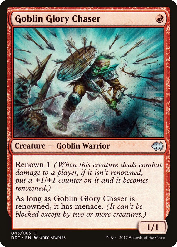 Goblin Glory Chaser [Duel Decks: Merfolk vs. Goblins], MTG Single - Gamers Grove