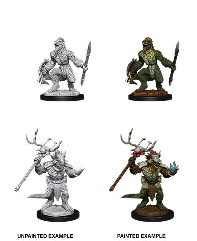 D&D Nolzur's Marvelous Miniatures: Lizardfolk & Lizardfolk Shaman