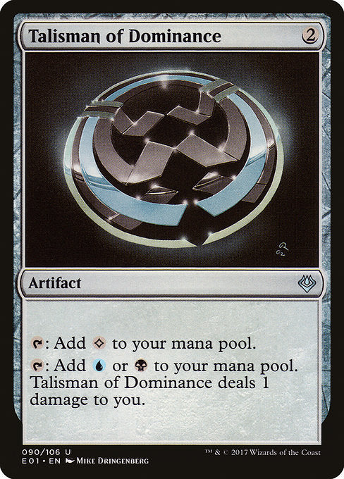Talisman of Dominance [Archenemy: Nicol Bolas], MTG Single - Gamers Grove