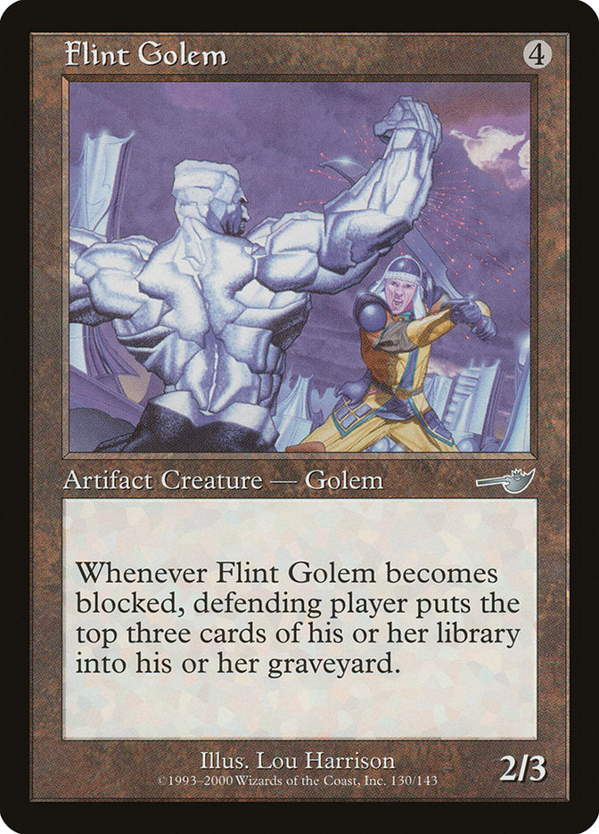Flint Golem [Nemesis], MTG Single - Gamers Grove