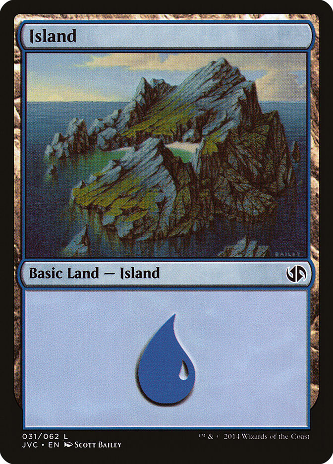 Island (31) [Duel Decks Anthology], MTG Single - Gamers Grove