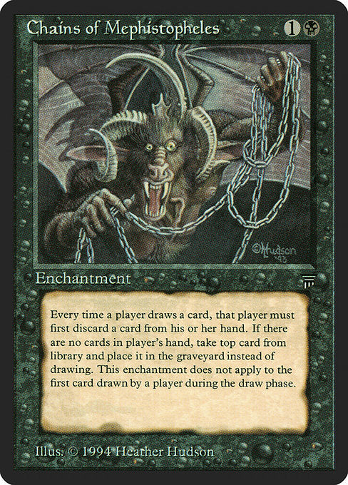 Chains of Mephistopheles [Legends], MTG Single - Gamers Grove
